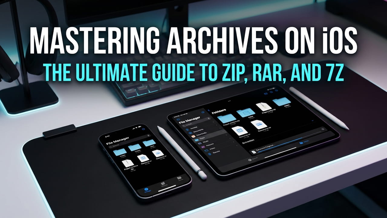 zip unzip files iphone ipad